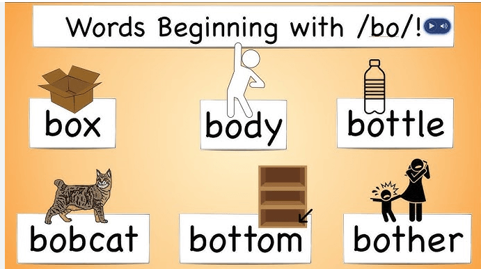 words that start with bo